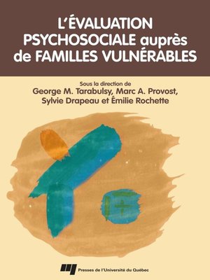 cover image of Évaluation psychosociale auprès de familles vulnérables